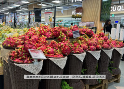 Sọt trưng bày trái cây cho siêu thị big c, aeon