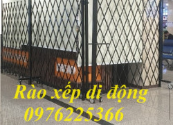 Hàng rào xếp sắt sơn tĩnh điện - Hàng rào xếp di động