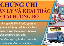 chứng chỉ vận tải đường bộ