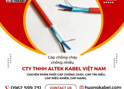 Cáp chống cháy / Cáp tín hiệu chống nhiễu giá sỉ toàn quốc