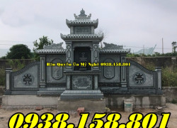 Kích thước lăng thờ đá thờ ông bà, vợ chồng bán tại Gia Lai - lăng mộ đá tổ tiên, đá xanh nguyên khối
