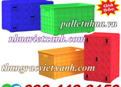 Sóng nhựa bít HS042 có 5 bánh xe