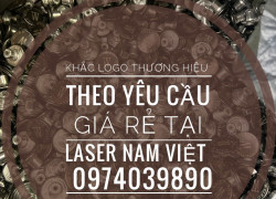 Khắc logo nút kim loại, nút nhựa, nút gỗ,... Xưởng nhận gia công khắc logo nút theo yêu cầu