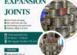 Khớp nối giãn nở inox, ống bù trừ giãn nở, mối nối mềm, khớp co giản inox