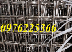 Lưới inox 304 đan gân sóng - Lưới đan inox 304
