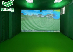 Thi công phòng Golf 3d trong nhà