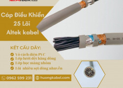 Cáp 25 lõi /Cáp điều khiển, Cáp tín hiệu Altek kabel