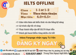 Tuyển giáo viên IELTS tại quận Gò Vấp