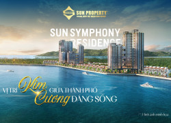 Bán căn hộ 1PN Sun Symphony Residence Đà Nẵng, view sông Hàn ngắm pháo hoa, giá 65tr/m2