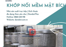 Khớp nối mềm inox mặt bích, khớp chống rung bích động, khớp nối mềm 2 đầu hàn