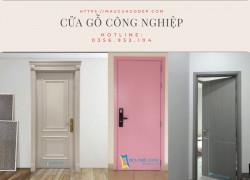 Báo giá cửa gỗ công nghiệp tại Bình Thuận