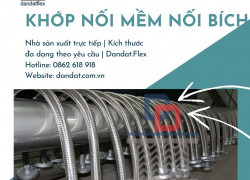 Flexible Hose, Khớp nối mềm mặt bích, Khớp nối chống rung, Khớp nối mềm nối ren