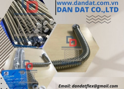 Dây dẫn nước inox, dây cấp nước mềm, ống dẫn nước nóng lạnh inox 304