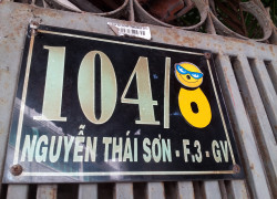 215m2/13 tỷ, 104/8 Nguyễn Thái Sơn. P.03, Nhà vườn BV.175.