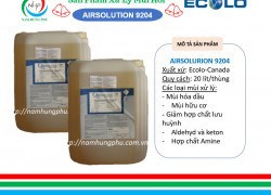 khử mùi dung môi, các ngành công nghiệp nặng Airsolution9204