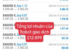 Review tài khoản Robot giao dịch