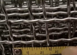 Lưới inox 304 đan gân sóng ô 5x5, 10x10, 15x15, 20x20