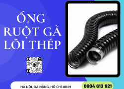 Ống ruột gà lõi thép/ ống kẽm đàn hồi phi 20 Đà Nẵng