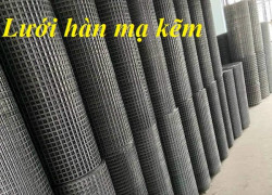 Lưới thép mạ kẽm - Xưởng sản xuất lưới thép hàn, lưới thép hàn mạ kẽm giá rẻ tại Hà nội