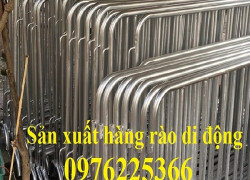 Cung cấp hàng rào chắn di động giá tốt tại Hà Nội