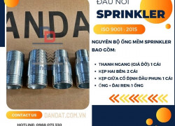 Ống nối mềm cứu hỏa, dây nối mềm inox cho sprinkler, ống inox dẫn nước chữa cháy, dây mềm sprinkler dùng trong PCCC