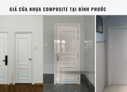 Giá cửa nhựa composite tại Bình Phước