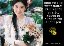 dịch vụ cho thuê người yêu đi chơi