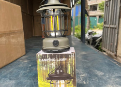 Đèn Măng Xông LED, Đèn Cắm Trại Dã Ngoại, Đèn Treo Lều Tại Gia Dụng Hồng Kỳ