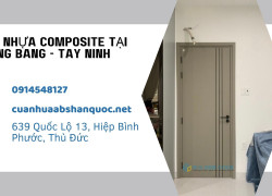 Cửa nhựa composite tại Trảng Bàng - Tây Ninh