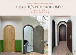 Giá cửa nhựa vòm Composite tại quận 5