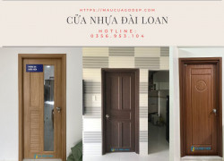 Cửa nhựa Đài Loan tại Quận 7 - Cửa nhà vệ sinh