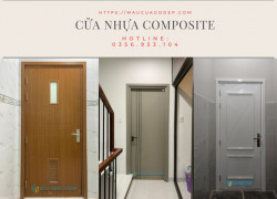 Cửa nhựa composite tại Quận 12 - Cửa nhựa giả gỗ