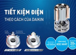 Một số ưu điểm nổi bật về khả tiết kiệm điện theo cách của DAIKIN