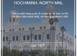 Giá cước vận tải biển từ Hồ Chí Minh đi North Manila