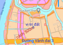 Mặt tiền An Sơn 32, 500m² thổ cư 100m².
Đường xe tải ra vào, vị trí đông dân cư,