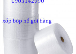 Cơ sở sản xuất xốp  bong bóng khí  bọc gói hàng giá rẻ hiện nay