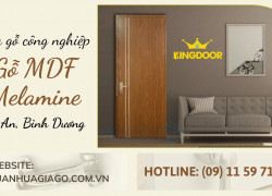 Giá cửa gỗ công nghiệp MDF Melamine Dĩ An, Bình Dương