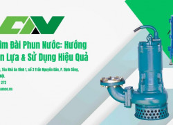 BƠM CHÌM ĐÀI PHUN NƯỚC