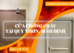 Báo giá cửa chống cháy tại Quy Nhơn, Bình Định