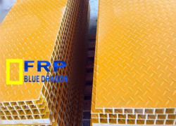 Tấm FRP Grating, nắp hố ga chắn rác composite không rỉ sét, kháng hóa chất