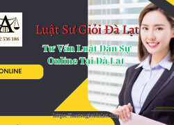 Tư Vấn Luật Dân Sự Online Tại Đà Lạt Nhanh Chóng Và Hiệu Quả