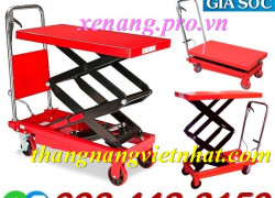 Xe nâng mặt bàn 350kg nâng cao 1.5 mét và 500kg nâng cao 900mm