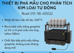 Thiết bị phá mẫu cho phân tích kim loại tự động - Series ECO-PRE ADS