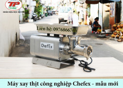 MÁY XAY THỊT CHEFEX - MÁY XAY THỊT CÔNG NGHIỆP CHÍNH HÃNG - XAY ĐẦU GÀ, CỔ GÀ...