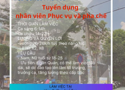 Visa Coffee And Tea tuyển phục vụ và pha chế