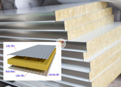 Tấm panel rockwool chống cháy cách âm cách nhiệt