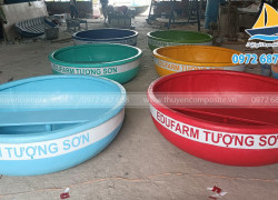 Thuyền thúng, thuyền thúng composite, thuyền thúng chèo tay