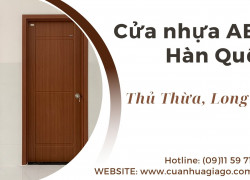 Giá cửa nhựa ABS Hàn Quốc tại Thủ Thừa, Long An