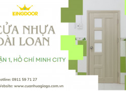 Giá cửa nhựa Đài Loan tại Quận 1 | Cửa nhựa giá rẻ