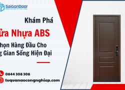 Cửa Nhựa ABS Hiện Đại Sgd